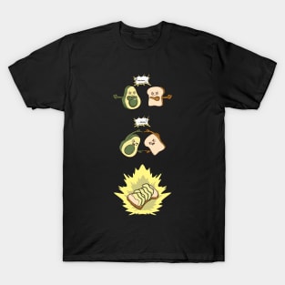 Avocado Toast Funny Cute Vegan Graphic Gift Fun Meme Image T-Shirt